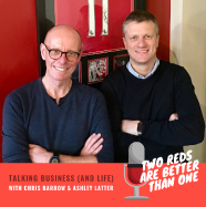 TwoReds logo Podcast with Lisa Bainham